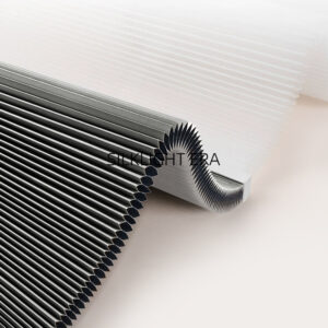 Inward-Opening Honeycomb Curtain