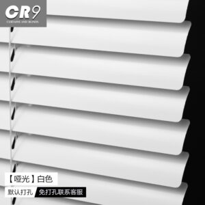 Drill-free Aluminum Louvers - White