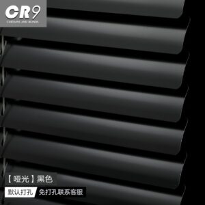 Drill-free Aluminum Louvers - Black
