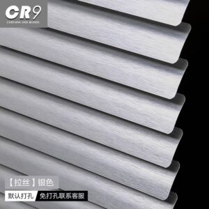 Drill-free Aluminum Louvers - Silver