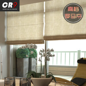 Roman Blinds - Dark Beige