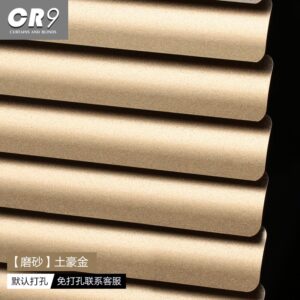 Drill-free Aluminum Louvers - Gold