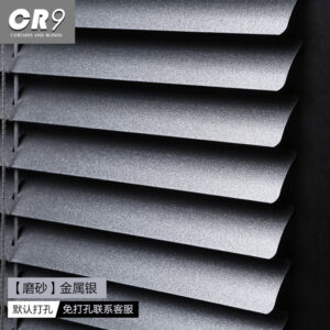 Drill-free Aluminum Louvers - Gray